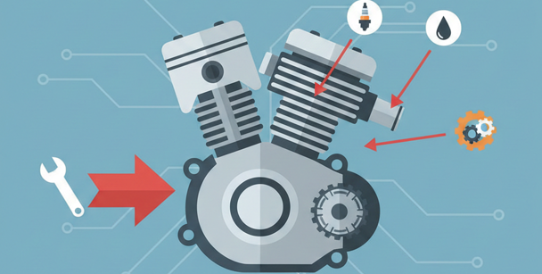 Tarikan Motor Lemah? Ini Bagian Mesin yang Perlu Dicek